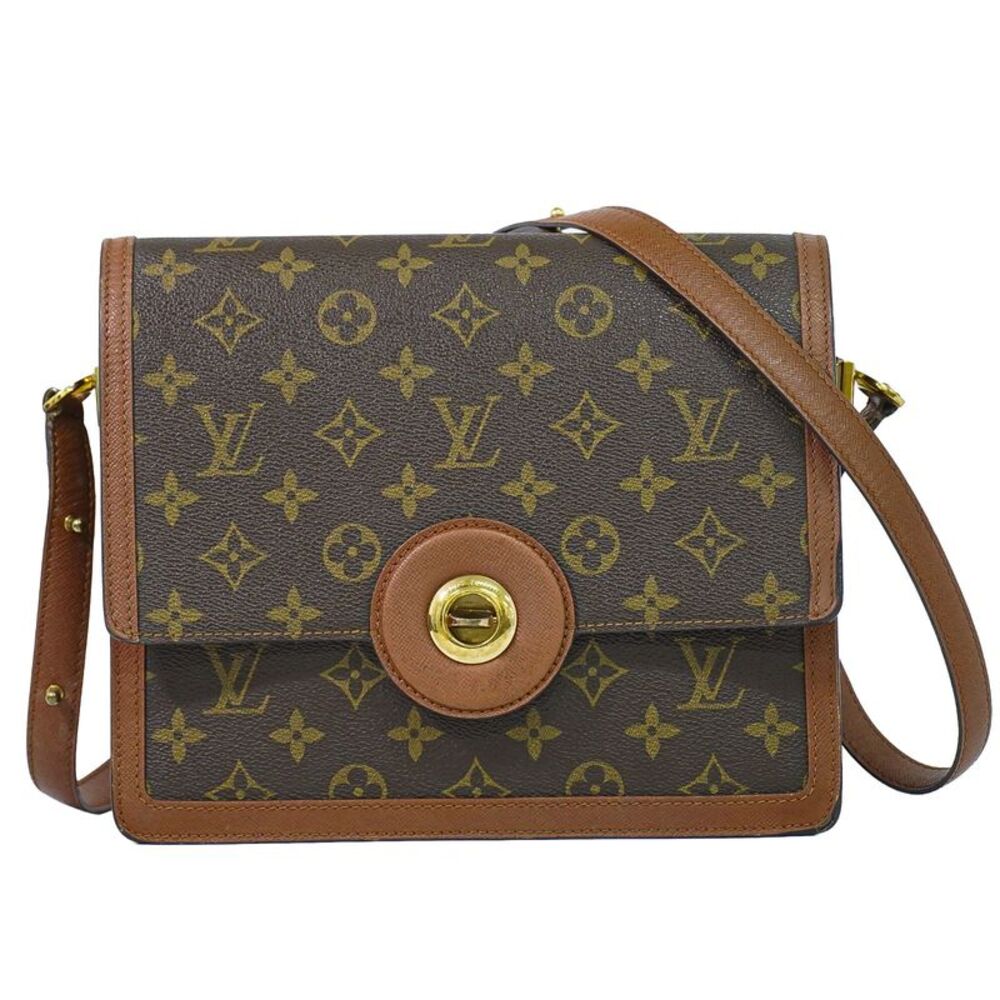 Louis Vuitton Raspail Monogram Canvas Brown Canvas Handbag